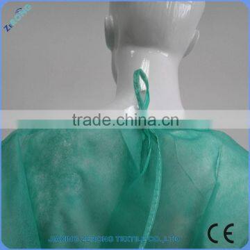 100pcs per Bag Medical PP Non Woven Disposable Gown Hospital