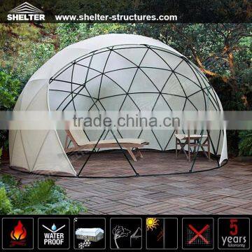 6m Diameter Small Geodesic Dome Marquee Tent For Home Party Reception