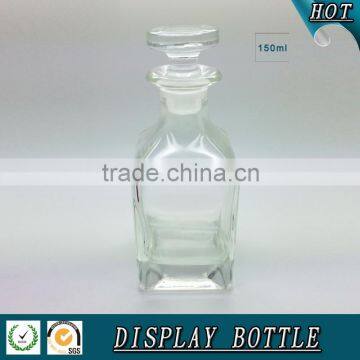 150ml square transparent glass display bottle for perfume                        
                                                Quality Choice