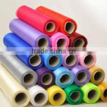 Multicolour Organza Rolls for Wedding/Flower Wrapping/Festival