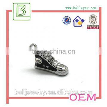 Zinc Aloy Custom Colorful Shoes Charm