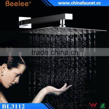 Water Saving Head Shower Bathroom Waterfall Ultra Thin Shower Head