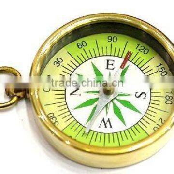 nautical brass locket hot pendant compass- locket compass 13250