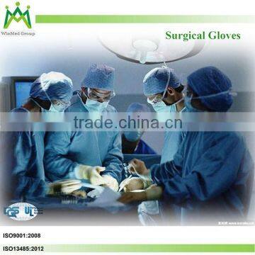 Disposable Latex Surgical Gloves Slightly Powdered or Powder Free