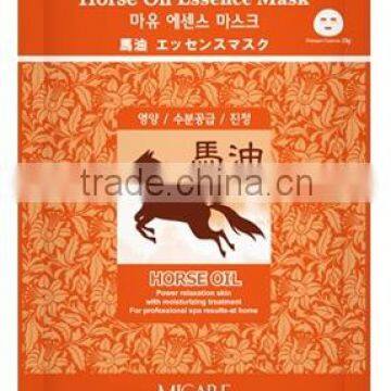 [MJ CARE] Horse Oil Essence Mask