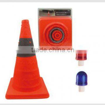 New and Cheap Collapsible Traffic Safety Road Cone/different Heights Folding PP/ABS Cones photo-2