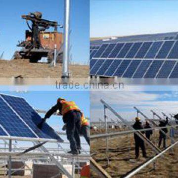 Solar Ground Mounting System Photovoltaic Kit for 5kw Solar System