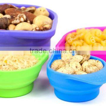 Silicone Collapsible Measuring Cups Set By Nature's Kitchen photo-3