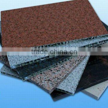 Customed marble aluminum honeycomb panel AHP1006