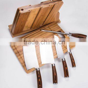 7 pcs kitchen knife set -Chinese style kitchen knife -Mirror