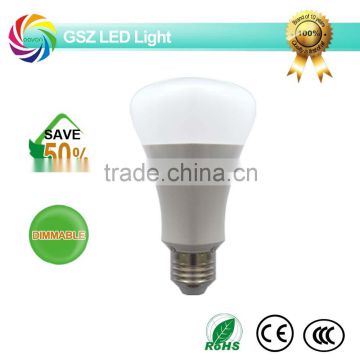 9W high power led bulb light with CE ROHS