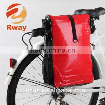 100% waterproof bicycle single rear pannier bag