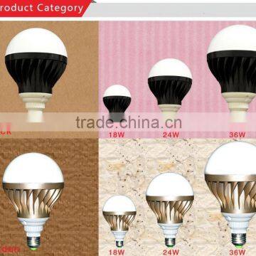 Cheapest 360 Degree Beam Angle AL+PC SMD5730 E26 E27 Base 24W LED Bulb Light photo-6