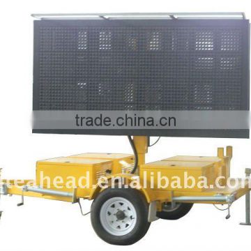 Portable outdoor P20 LED Sign Screen Trailer