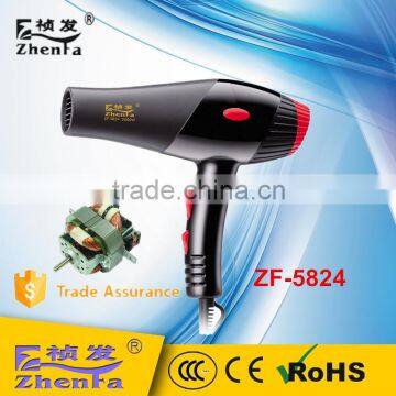 New technology AC motor hair dryer professional ZF-5824