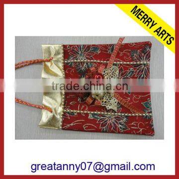 hot new products christmas drawstring gift bags