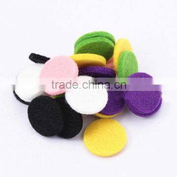 20mm/25mm/30mm Round Replacement Pads For Aromatherapy Essential Oils Diffuser Locket Necklace /Bracelet/Rings