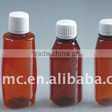 60ml,100ml,120ml,200ml.PET plastic medicine bottle