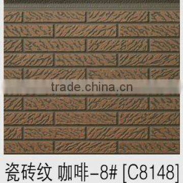 2013 new aluminum wall cladding materials/green wall panel/PU Decorative Siding Sandwich Panel/External Wall Panel