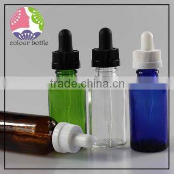 trade assurance 30ml glass dropper bottle cosmetic bottle 15ml essential oil dropper bottle with childproof cap