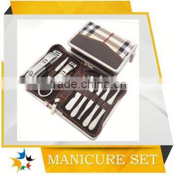 gold plated manicure set