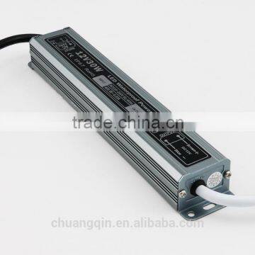 Water Resistent 30W 12 dc Power Supply Aluminum Shell Super photo-3