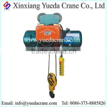 CD and MD model wire rope electric hoist 1ton