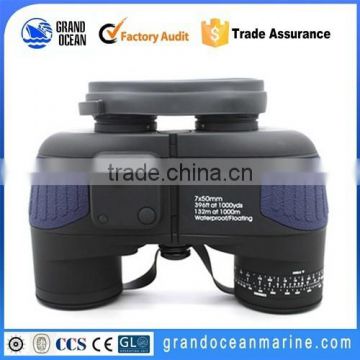 7x50 waterproof marine binoculars with compass