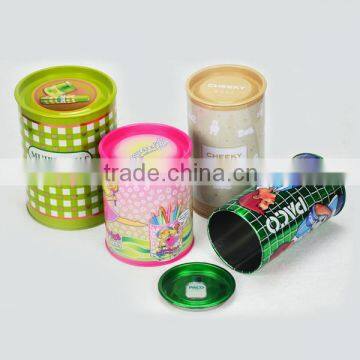 Recyclable Feature customized factory tin can/tin case/perfume package tin