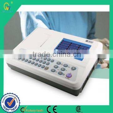 2013 Hot sale 12 Leads Electrical Digital Arrythmia Analysis ECG machine