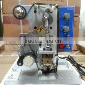 Ribbon coding machine