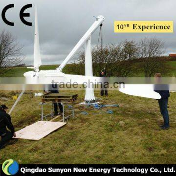 SUNYON 5kW pitch controlled wind turbine