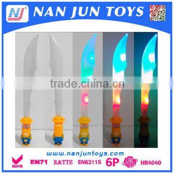 2015 hot sale kids toys Flashing sword for kids
