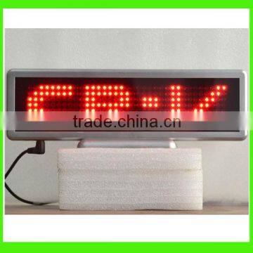 LED desk sign 7*35