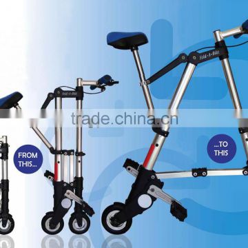 6'' folding A-bike for sale/ 8'' mini foldable bike/mini folding A-bike/colourful mini A-bike