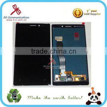 high quality original lcd repair parts for 4.5'' lumia 925 LCD display screen, touch digitizer with frame for Nokia combo