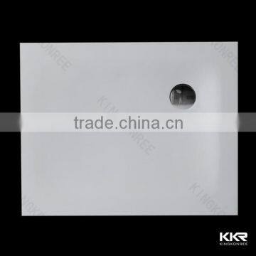 KKR Manufacturer custom size shower bases, solid surface 800 x 800 shower tray