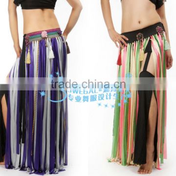 SWEGAL Belly dance tribal hip scarf dance belt costume skirt scarf SGBDW13009