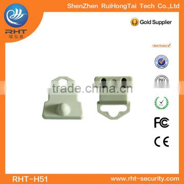 Security new design eas am 58khz hard tag with hook for display products