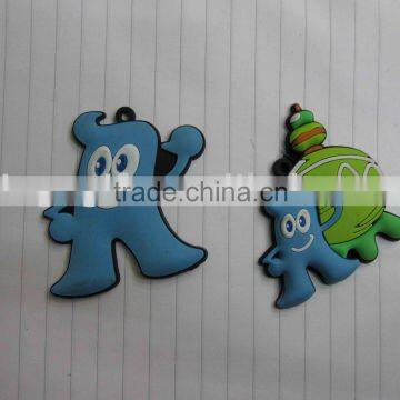 promotion gift 3d rubber keychain