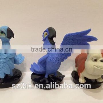 custom only:water bottle topper animal shaped,3 inch 4 inch 10 oz 12 oz bottle topper figures for kids