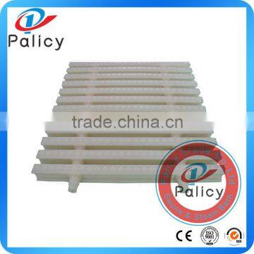 Popular plastic grating factory price swimming pool overflow grating,swimming pool gutter grating