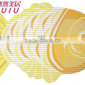 Beautiful Flower Design PVC Foam Floor/Bath Mat
