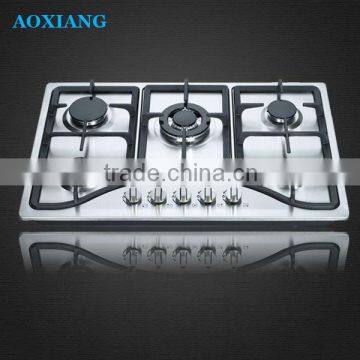 Front Contol Built-in SST 5 Cast Iron Burner Gas Stove / Gas Hob / Gas Cooker XLX-825S-1