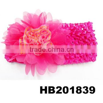 baby elastic hair accessories hairband with hair bow