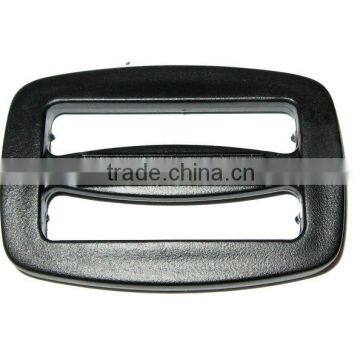 Plastic buckle, plastic regulator for belt