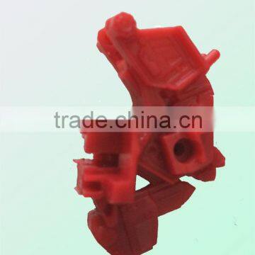 red plastic top cover for electronic toy