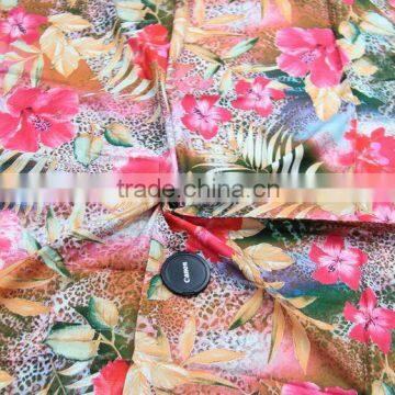 big flower fabric cotton digital printing fashion fabric 2013 for ladies long dress