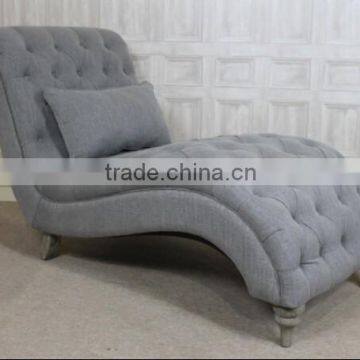 fabric upholstered chaise lounge HDL1957