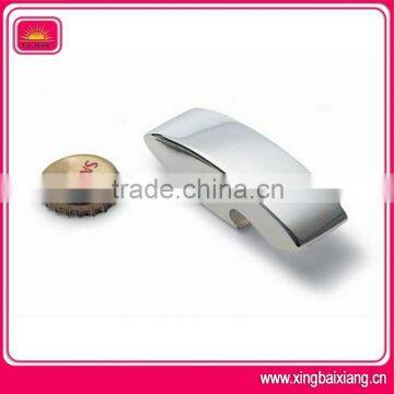 Elegant and slap-up design metal magnet bottle opener